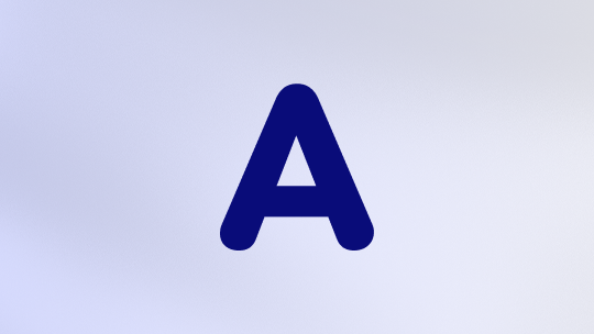 Letter A