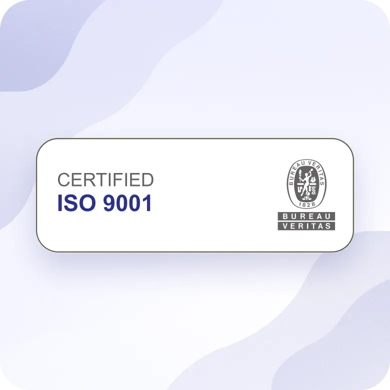 ISO 9001 kvaliteedisertifikaadiga ettevõte