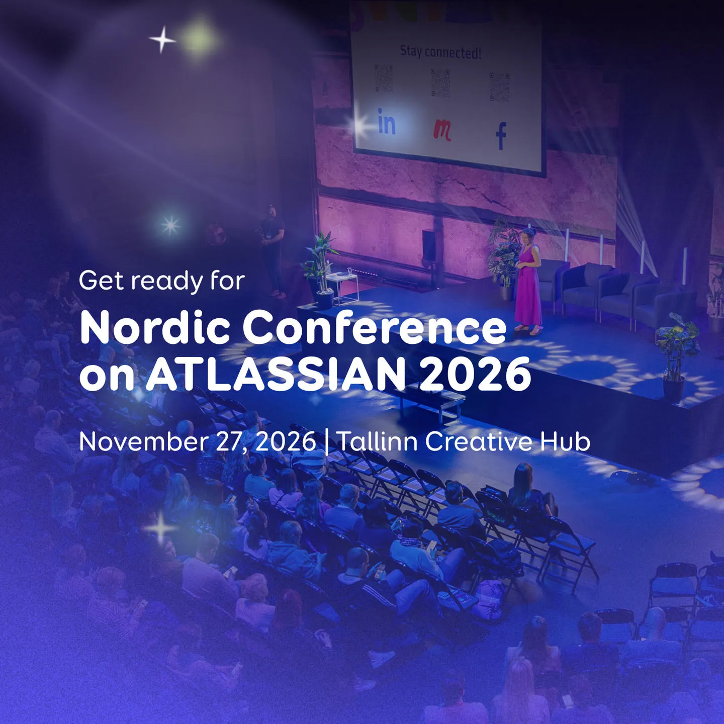 Atlassiani konverents 2026 reklaamvisuaal